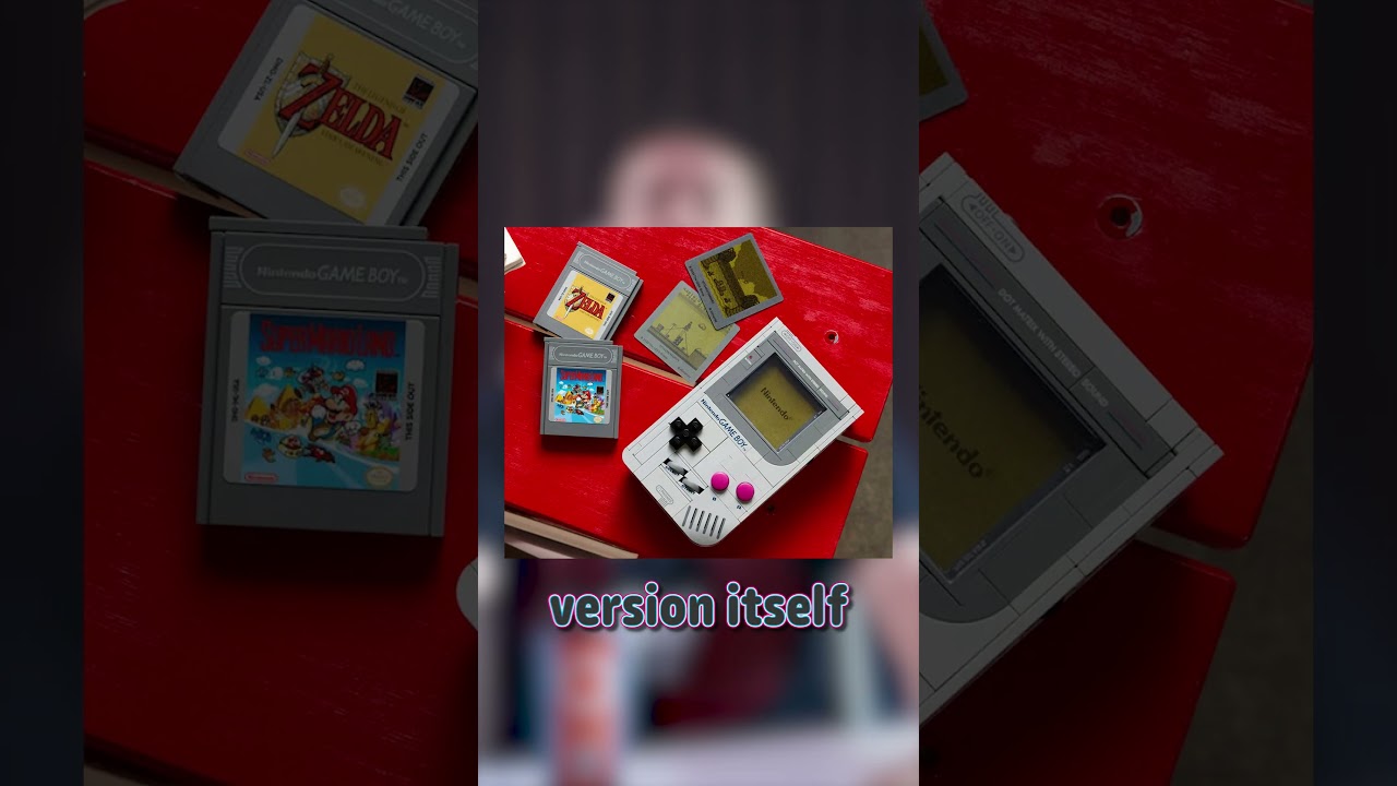 Playable Lego Gameboy