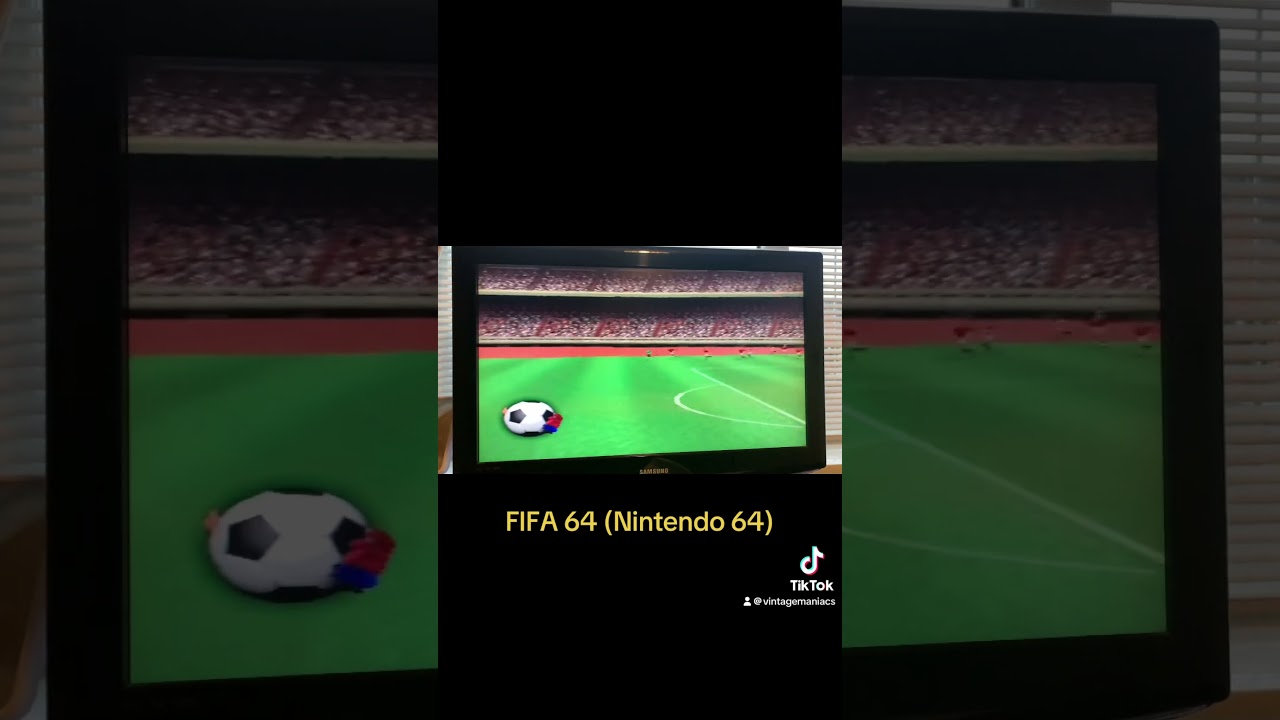 FIFA 64 #gaming #retrogaming #n64 #n64games #fifa #90s #nintendo64  #classicgaming #retro #nintendo