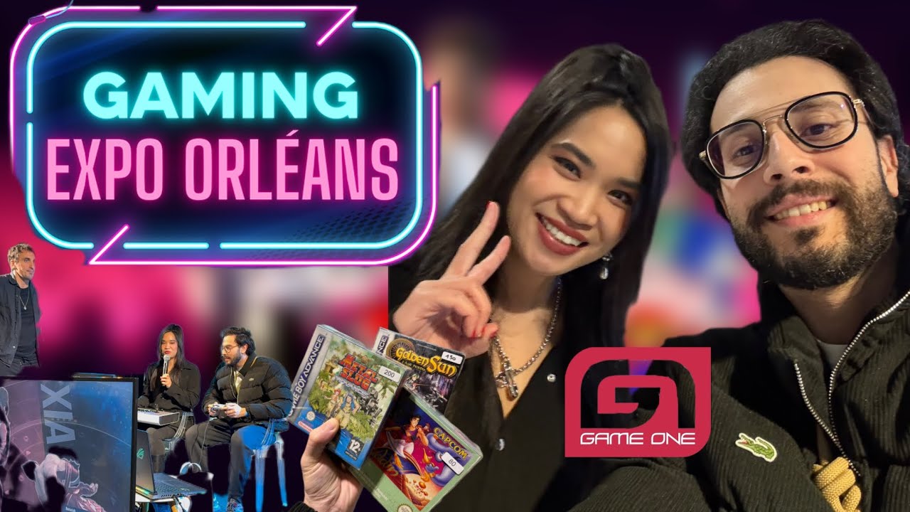 Gaming Expo Orléans 2025 - Achats Rétro - Tournoi TEKKEN - Rencontres (Kayane | Genius) GameOne