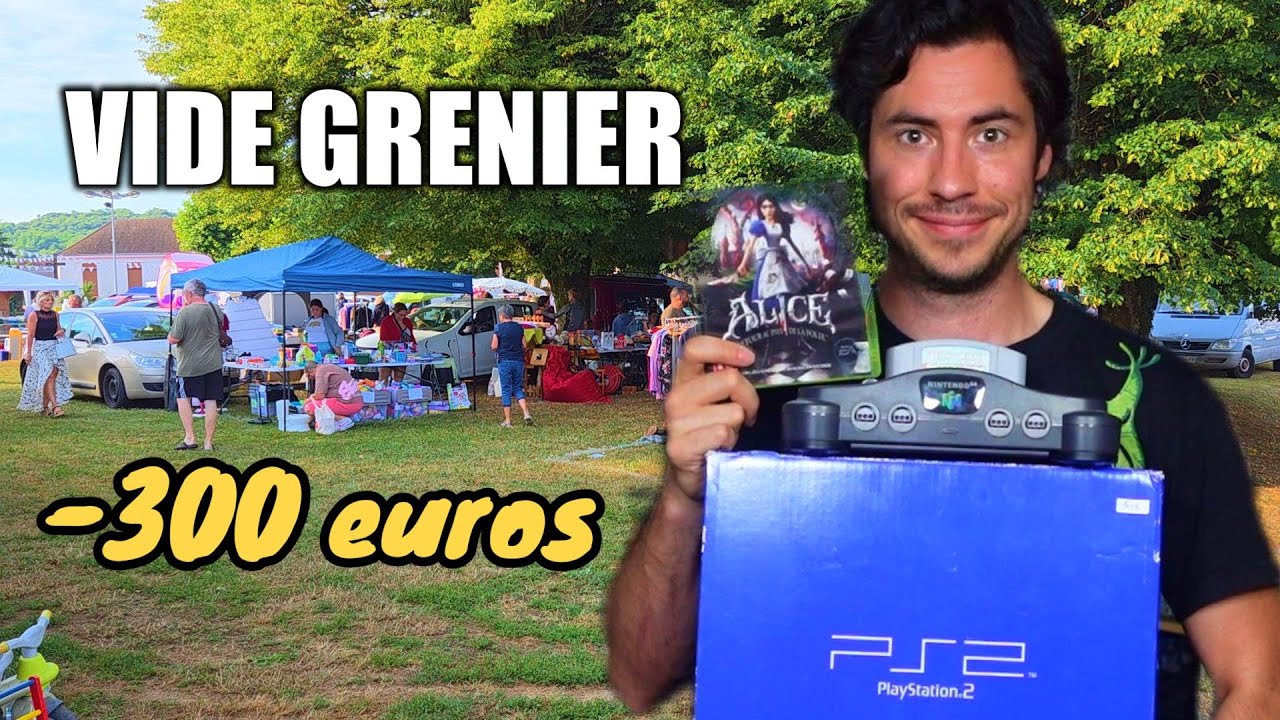 Des centaines d'euros en 1 seul VIDE GRENIER