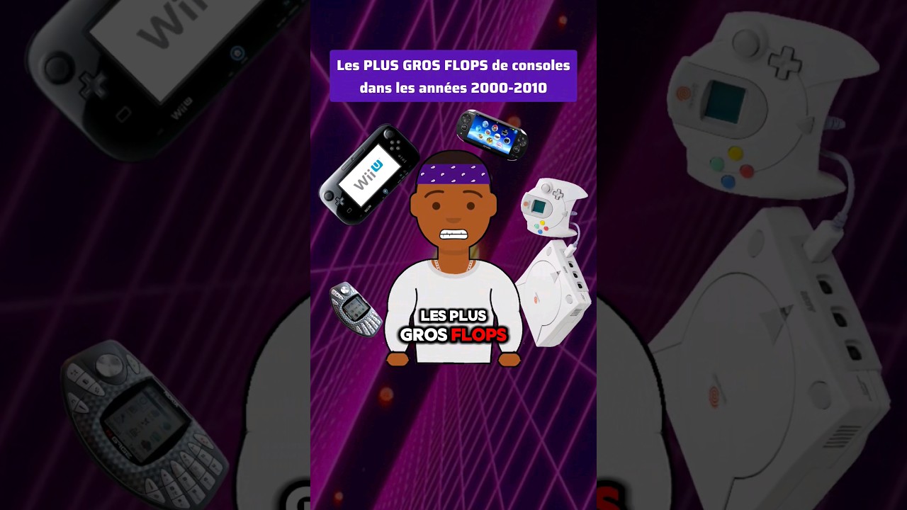 Ces consoles qui ont flop 😬 #nostalgie #console #wiiu #boisdeleau