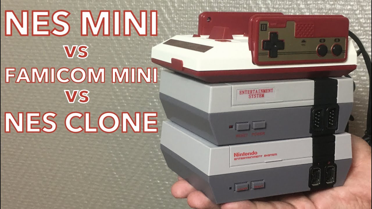 #112 - Nintendo NES Mini vs FAMICOM Mini vs NES Clone