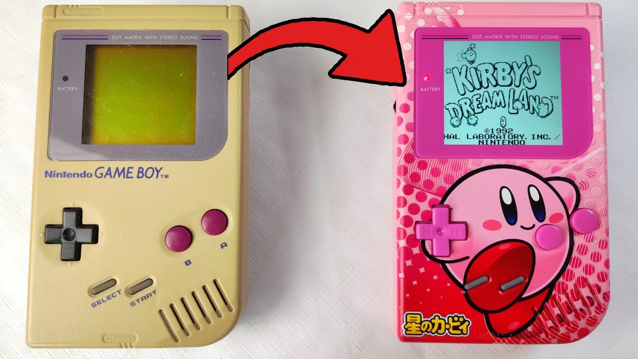 VOICI COMMENT J'AI TRANSFORMÉ CETTE GAMEBOY !
