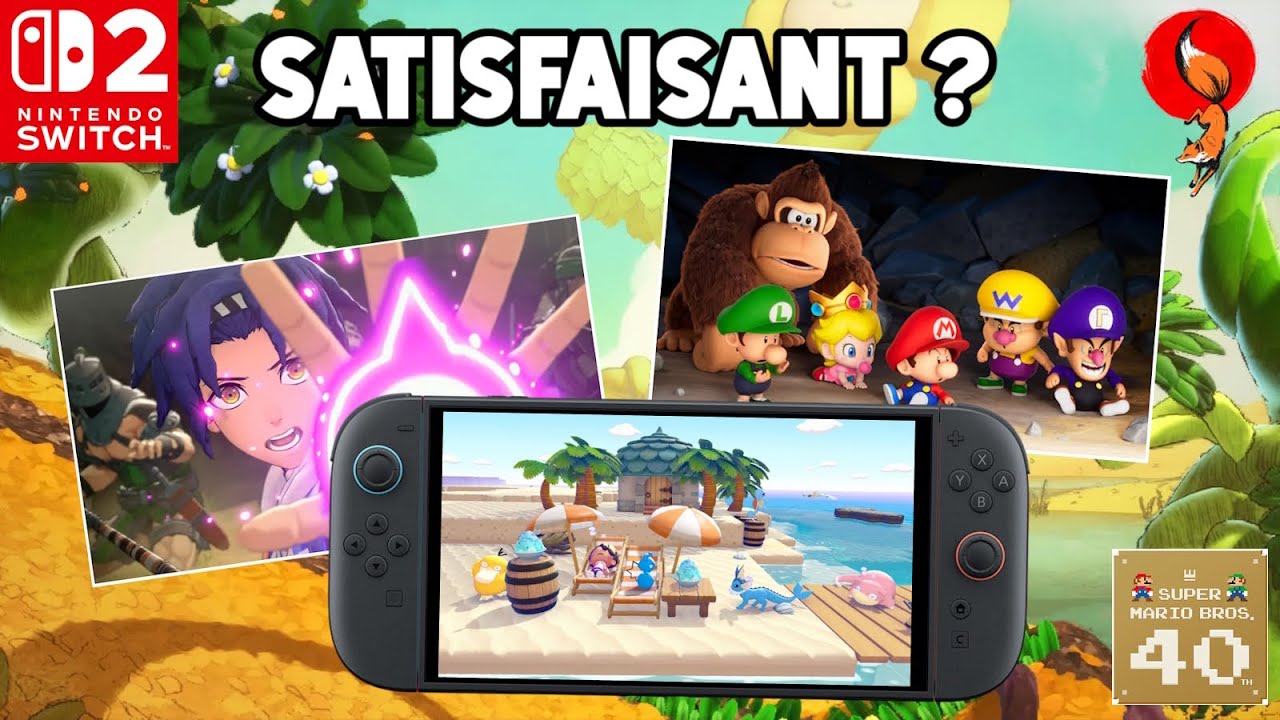 NINTENDO SWITCH 2 : un CATALOGUE CONVAINCANT pour 2026 ?