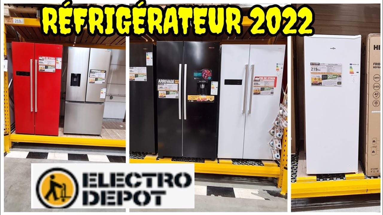 ELECTRO_DEPOT🏅RÉFRIGÉRATEUR AMÉRICAIN... A PETITS PRIX💡27.09.22 #electrodepot #bonplan #discounts