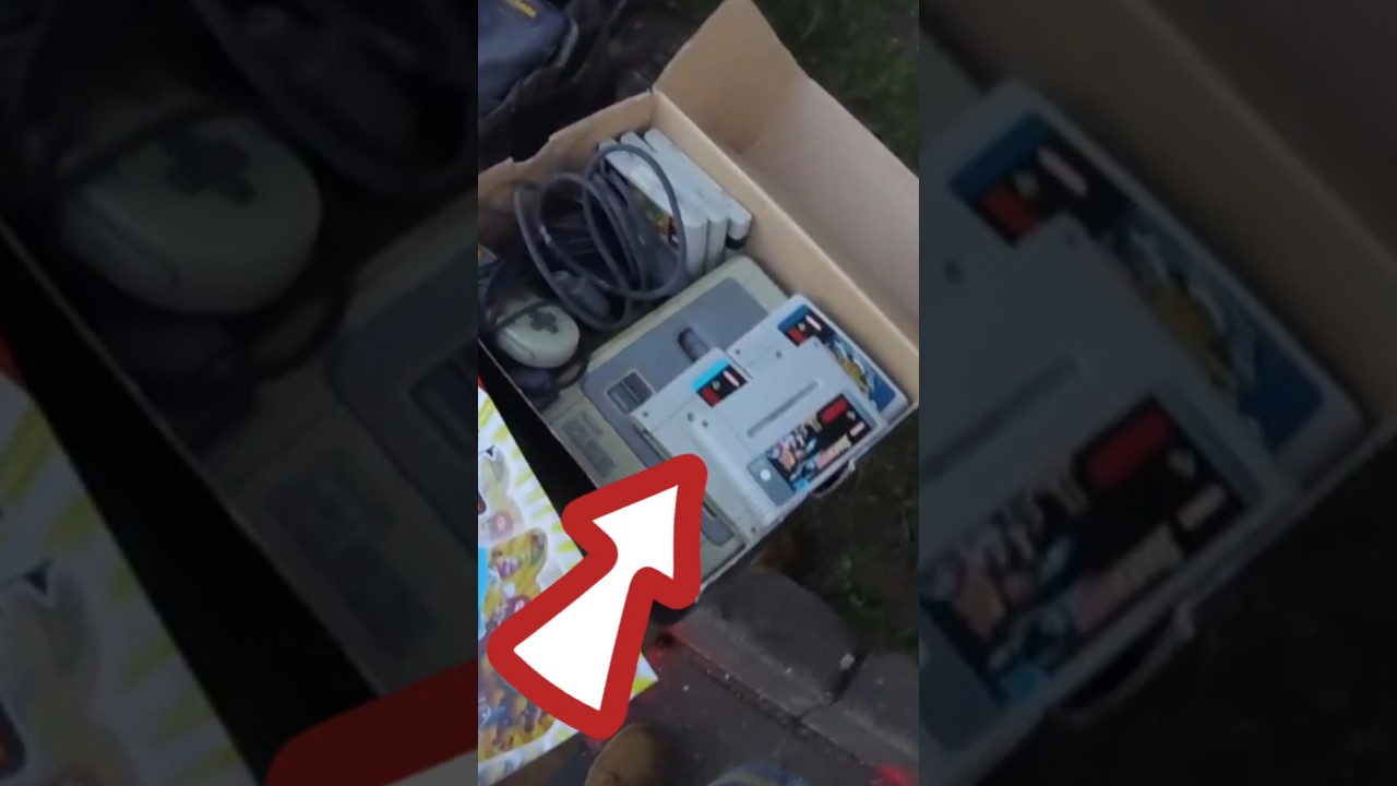 MAGNIFIQUE LOT EN VIDE GRENIER #videgrenier #brocante #retrogaming re