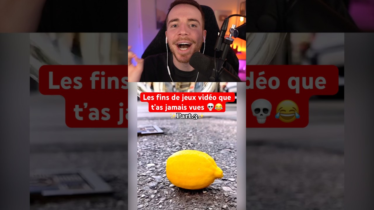 LES FINS DE JEUX VIDÉO QUE T’AS JAMAIS VUES 💀😂