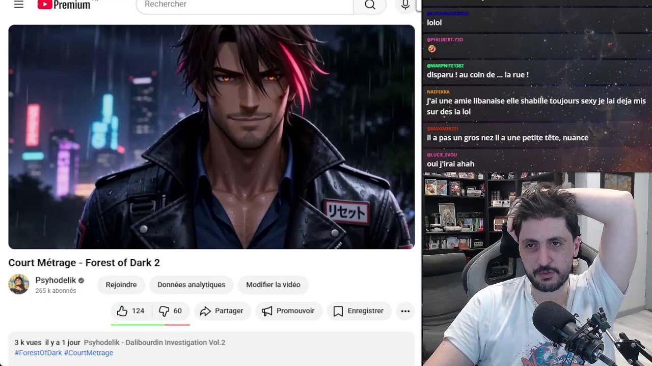 Psyho Live - TeddyboyRSA a 15h + Melenchon dans Tomodachi Life