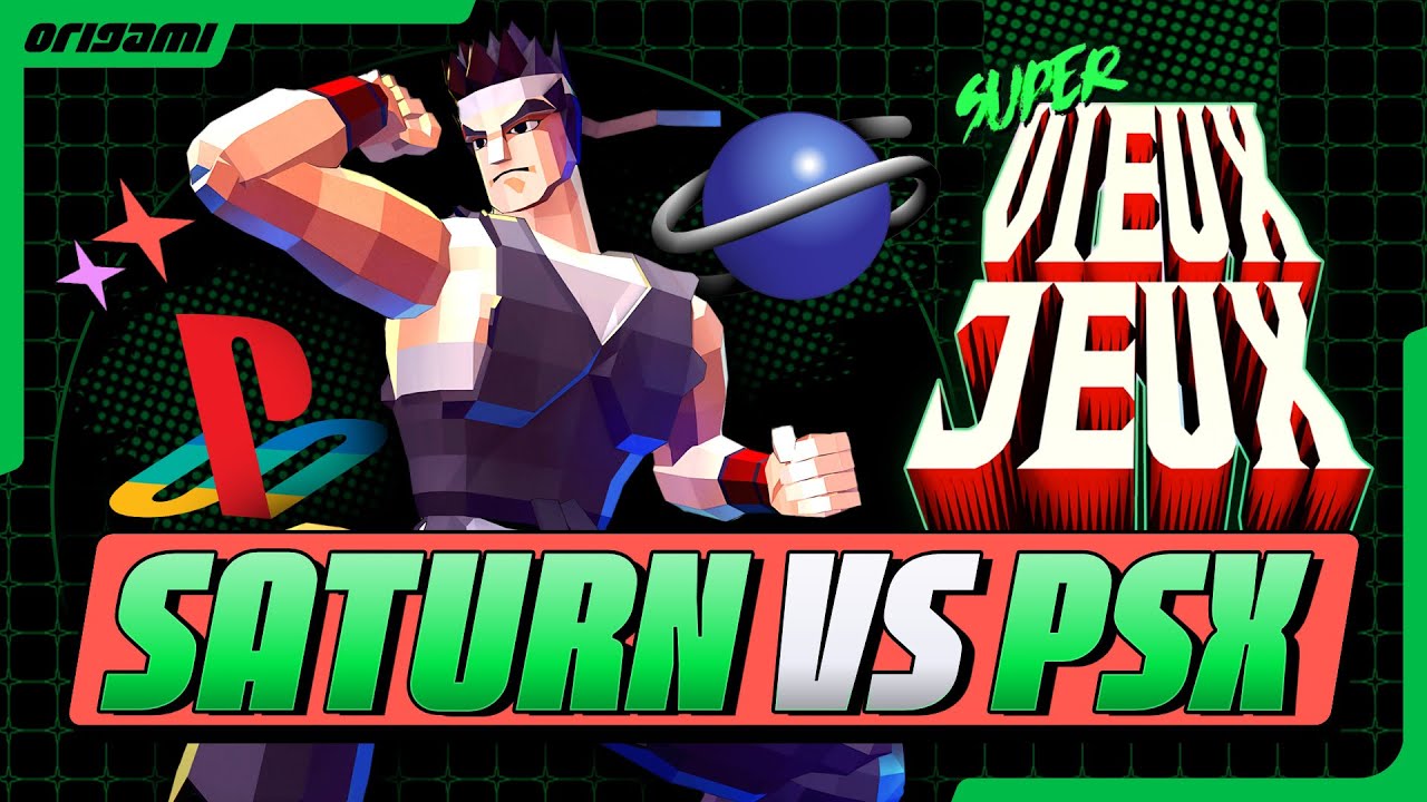 Saturn vs Playstation🕹️ SUPER VIEUX JEUX S02E03