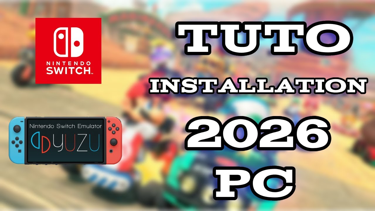 INSTALLER UN EMULATEUR SWITCH SUR PC / TUTO 2026