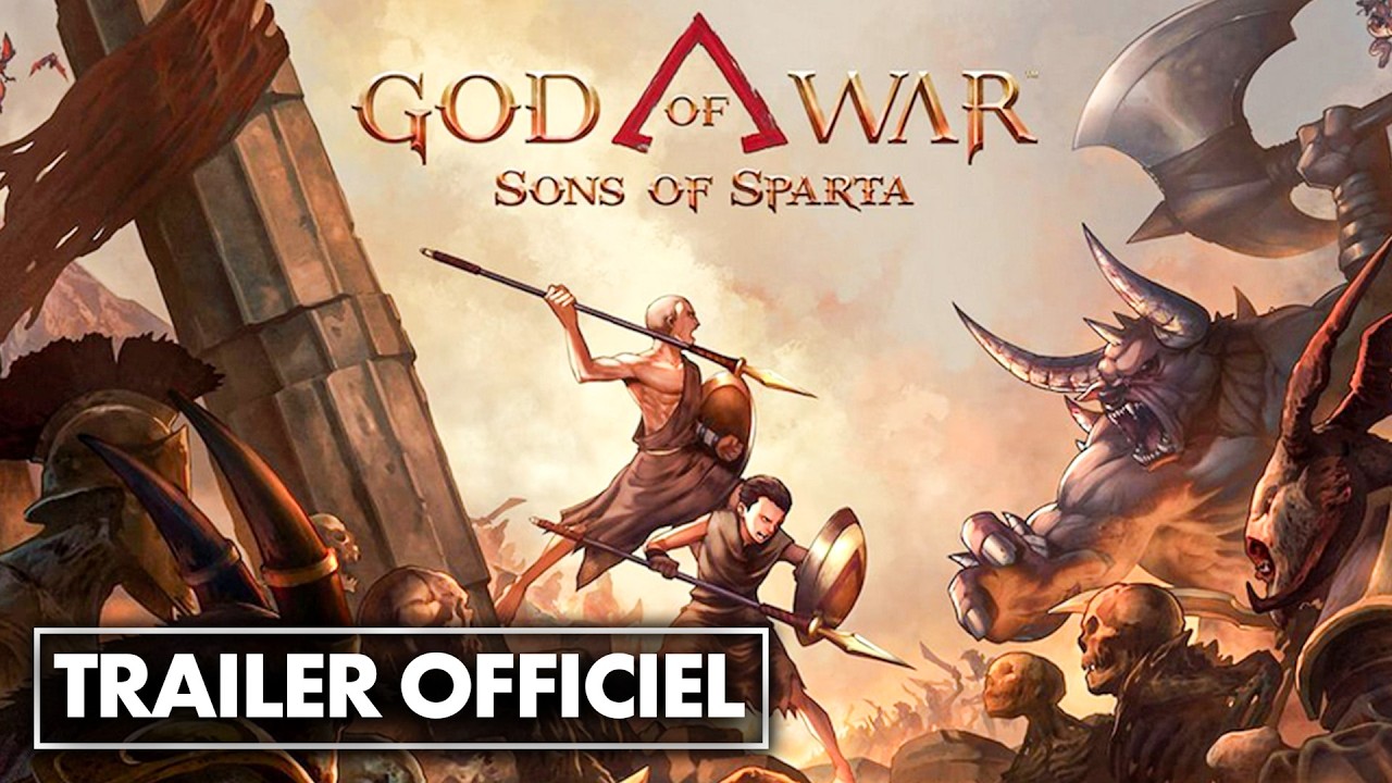 God of War Sons of Sparta : Un NOUVEAU JEU dispo MAINTENANT ! 💥 Bande Annonce State of Play