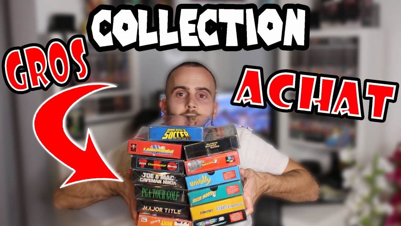 PRESQUE 400 JEUX SUPER NINTENDO DANS LA COLLECTION !!!