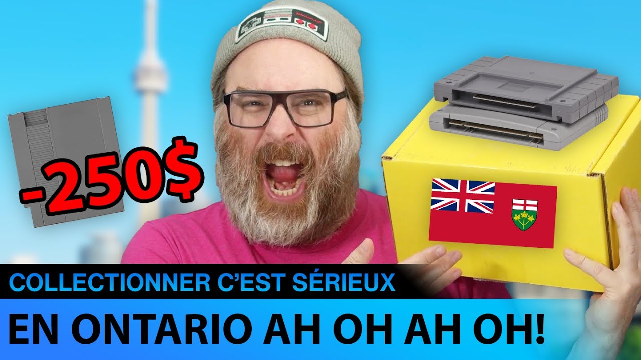 250$ en ONTARIO pour des JEUX VIDÉO RÉTRO!