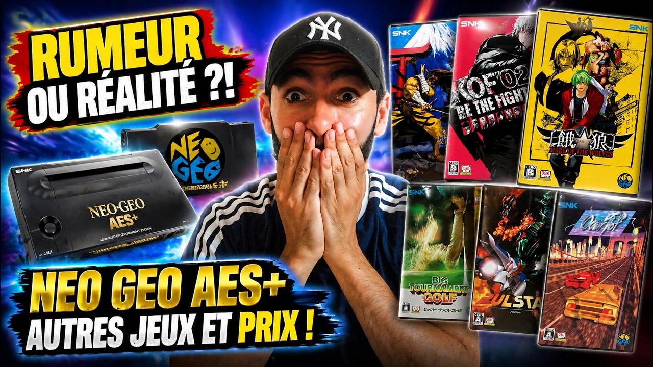Neo Geo AES+ : Rumeur ou réalité ? Tout ce qu’on sait ! (Prix, SNK, NCI, Plaion) #retrogaming