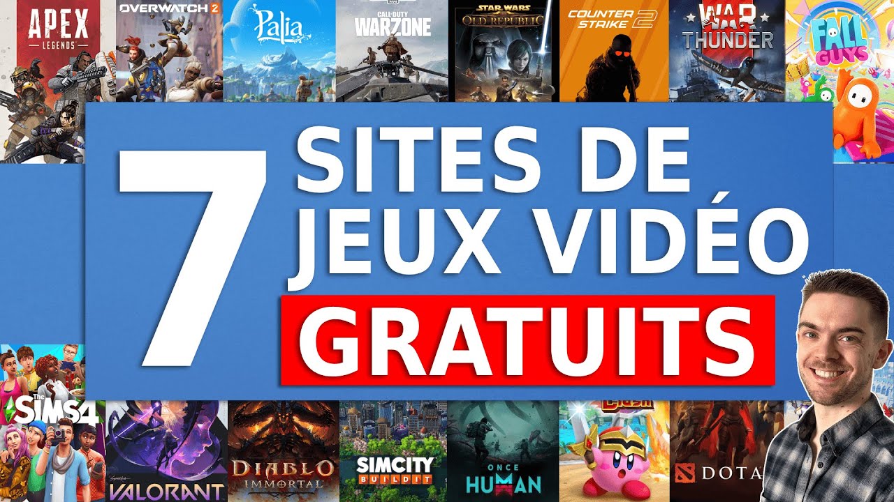 7 Sites de Jeux Vidéo Gratuits à Télécharger (légalement) • PC, Mac, PS4, PS5 & Xbox