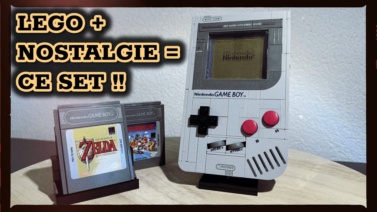 LE LEGO DE LA NOSTALGIE... (review et avis lego Game Boy)