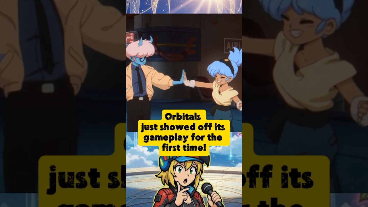 Retro Anime Co-op ! #gamingnews #orbitals #retroanime #coopgaming #indiegame #gameplay #switch2