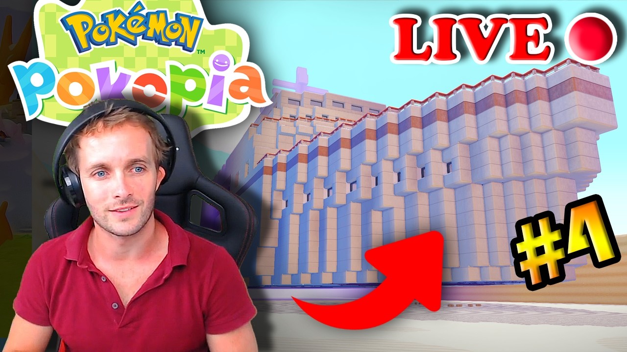 👉 🔴 POKOPIA LIVE ! 😱 ON LE REMET À L'EAU (OCÉANE) + GRAND MARCHÉ 🎁🔥