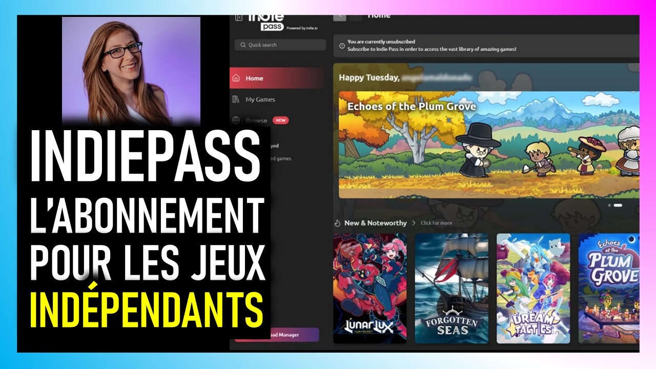 🚨 INDIE PASS : LE « GAME PASS DES JEUX INDÉS » À SEULEMENT 6 euros/MOIS ARRIVE ! 🔥