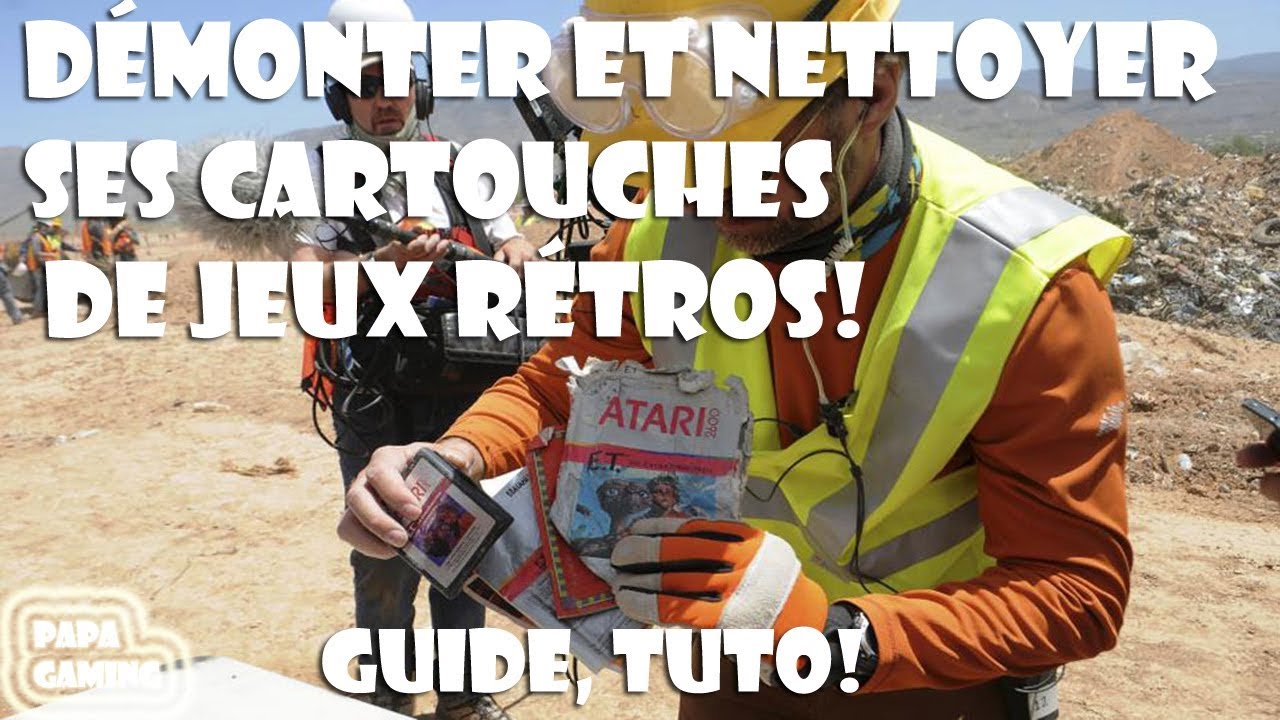 Guide, tuto: démonter et nettoyer ses cartouches de jeux vidéos rétros.