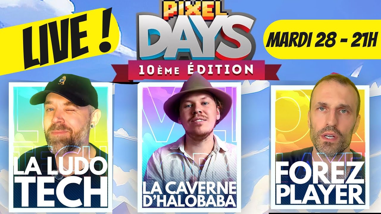 Live Pixel Days 2026 : l'événement à ne pas manquer pour les collectionneurs de jeux vidéo