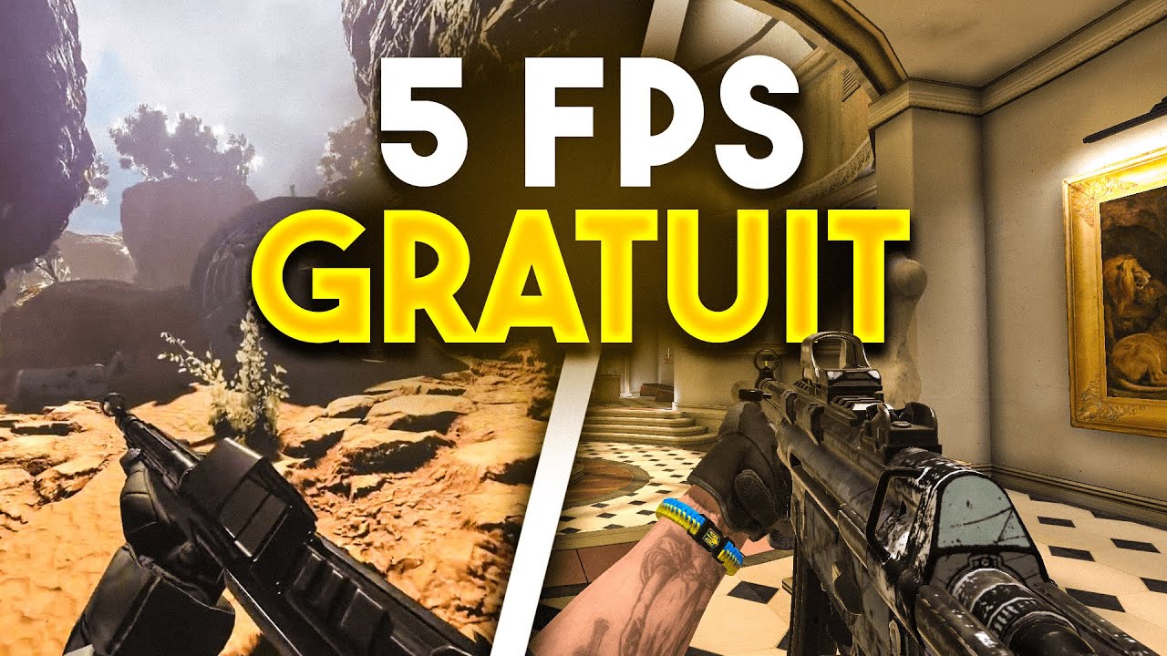 Les 5 meilleurs FPS GRATUITS de 2023 😍 ( PC )