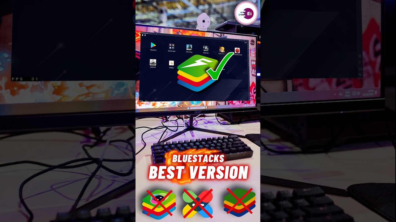 Best BlueStacks Version for LOW END PC & Laptop in 2025? #Shorts #BlueStacks #MSIAppPlayer