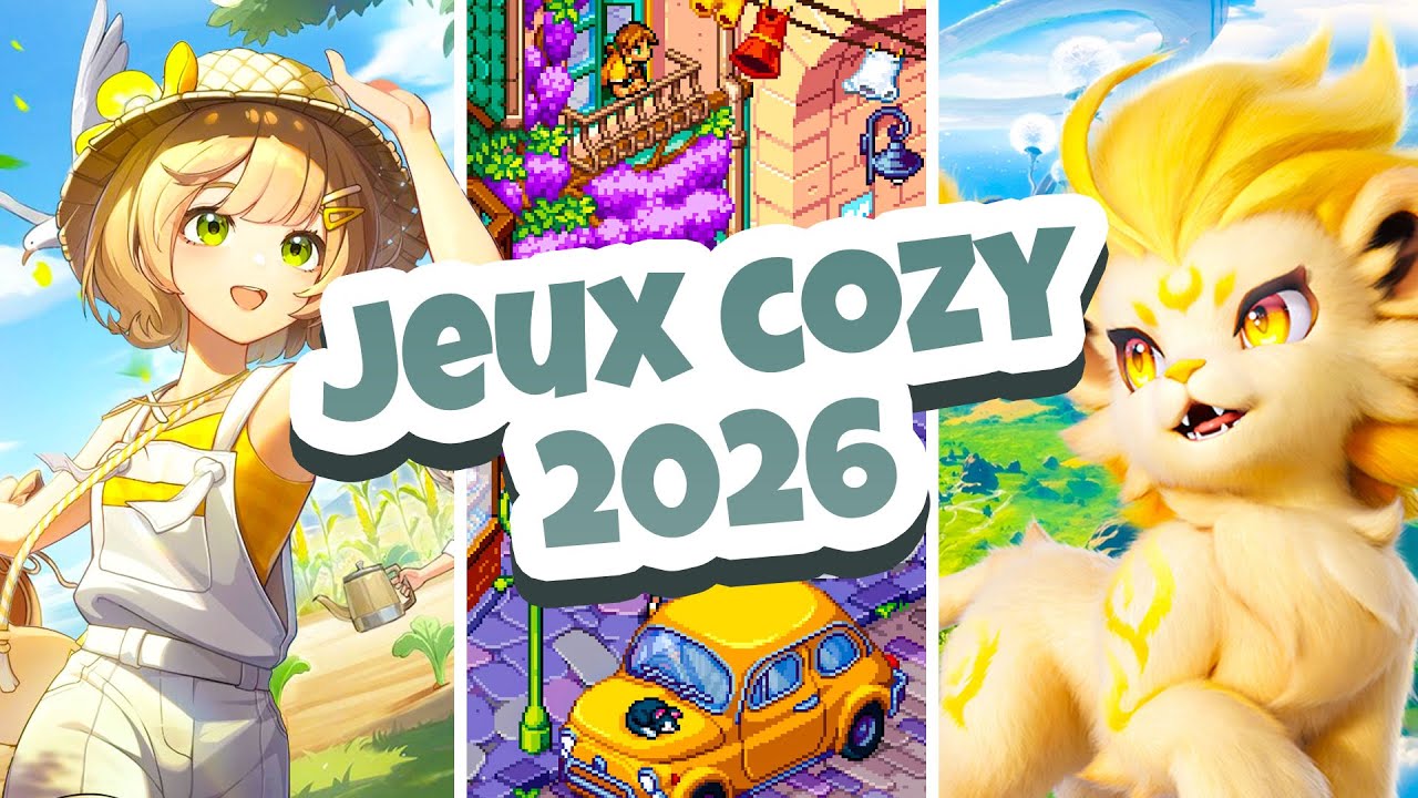 Les Jeux Cozy les Plus Attendus en 2026 ! 🍓 Cozy Games