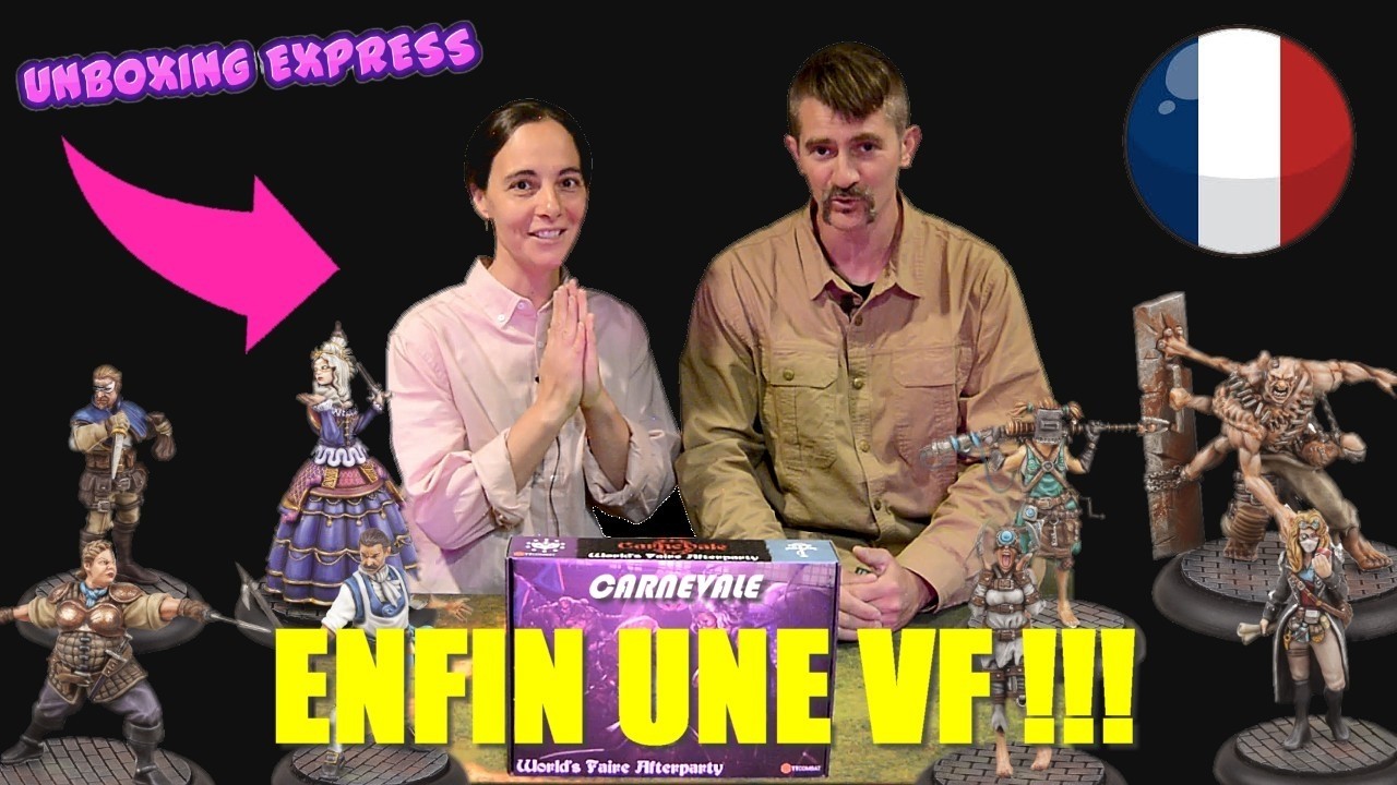 CARNEVALE de TTCOMBAT | Unboxing starter 2 joueurs VF World’s Faire Afterparty Doctors VS Praticians