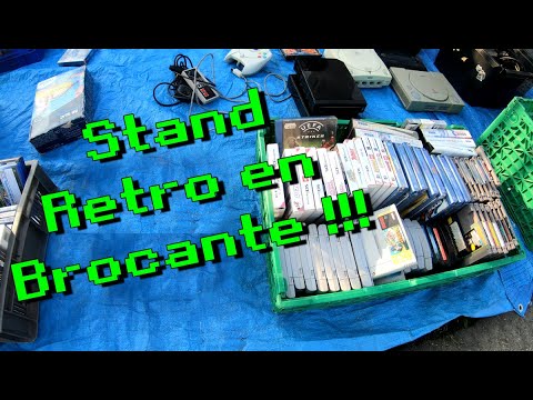 Je trouve du RETRO scellé pour 4€ dans ce VIDE GRENIERS  - BROCANTE LIVE -