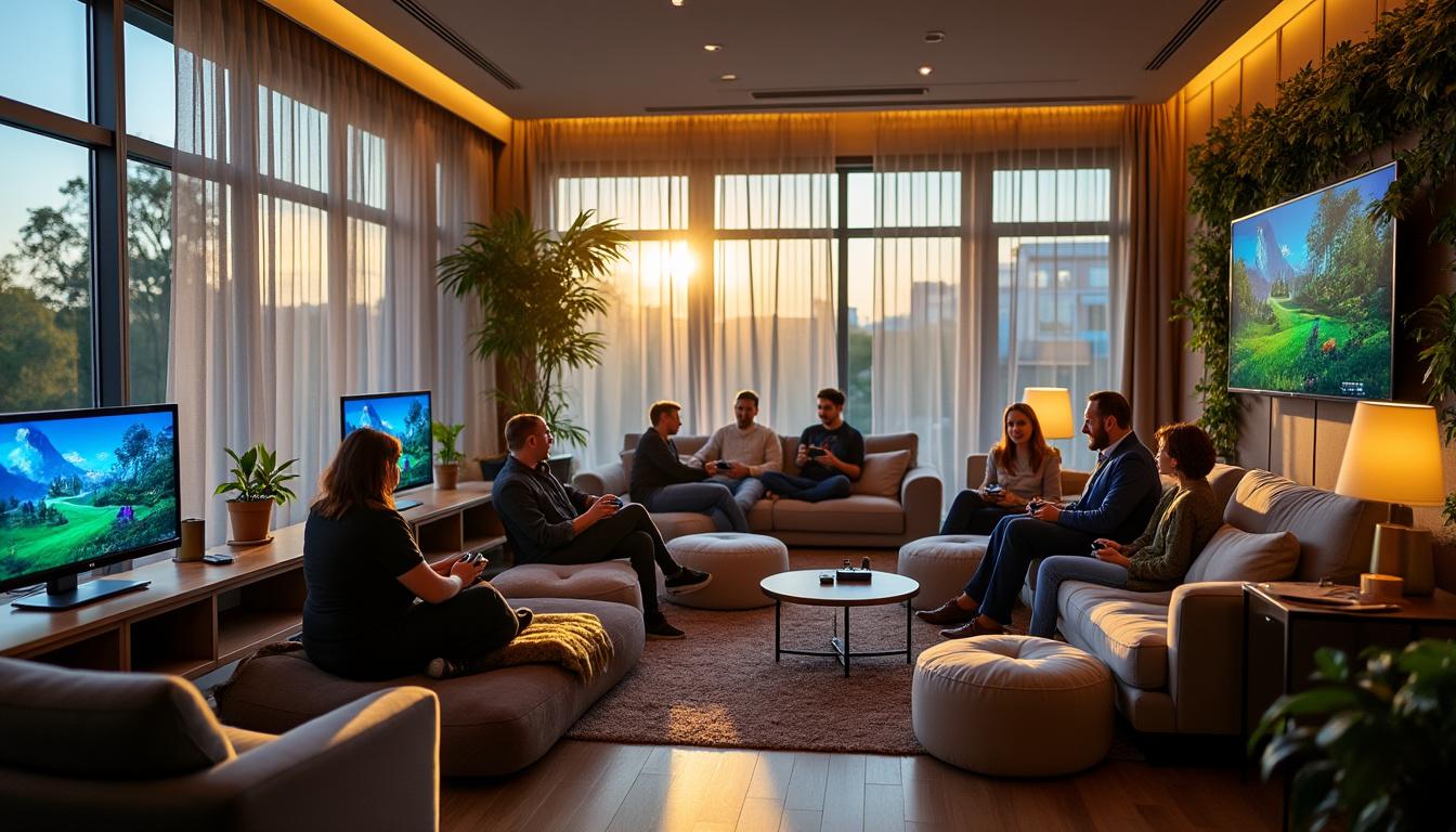 découvrez un après-midi et une soirée immersifs dédiés aux jeux vidéo au trait d’union à évron, pour tous les passionnés de gaming et de convivialité.