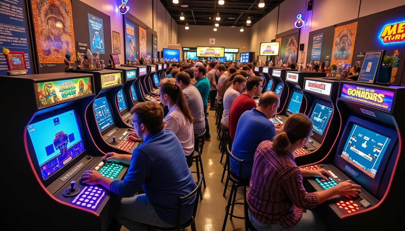 découvrez le festival rétro gaming et revivez l'aventure des jeux vidéo classiques. plongez dans un univers nostalgique avec des consoles et jeux emblématiques qui ont marqué l'histoire du gaming.