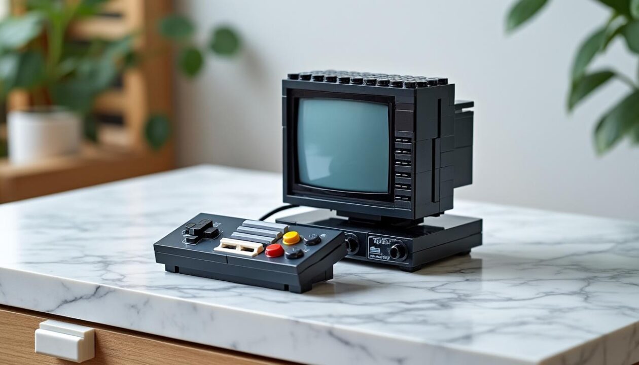 découvrez le nouveau set la console de jeu rétro lego, disponible à un prix imbattable. un succès fulgurant sur amazon à ne pas manquer pour les fans de jeux vidéo et de construction.