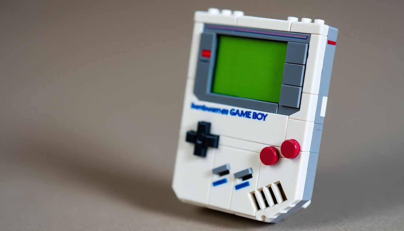 découvrez le lego game boy, une réplique fidèle et détaillée de la console portable emblématique, maintenant disponible pour les passionnés et collectionneurs.